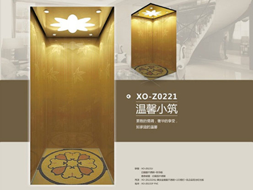 客梯裝潢：私域馨動(dòng)系列--家用電梯轎廂裝潢——私域馨動(dòng)系列：卓爾不凡的經(jīng)典品質(zhì)，讓您享盡無上的尊崇，溫暖舒適，愜意如歸;溫暖瑰麗的溫暖格調(diào)，烘托優(yōu)越尊貴的顯赫氣派，營造出一種理想極品的生活品質(zhì)，讓您的家庭生活更溫馨愜意。