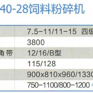 9FQ40-20A/40-28飼料粉碎機(jī)